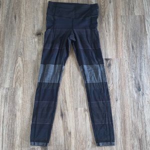 Om stripes speed tights